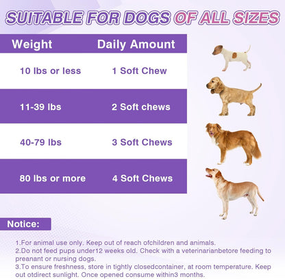 Dog Allergy Chews - Allergy and Itching Skin Relief