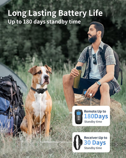 Dog Shock Collar - Dog Training Collar with Remote