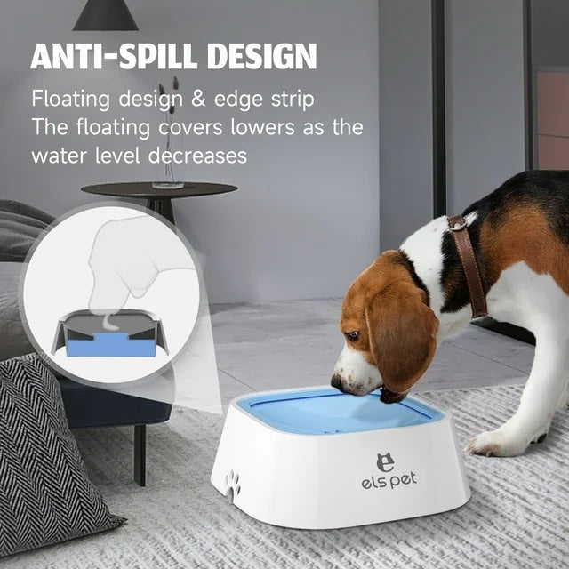 1.5L No-Spill Zero Splash Dog Water Bowl