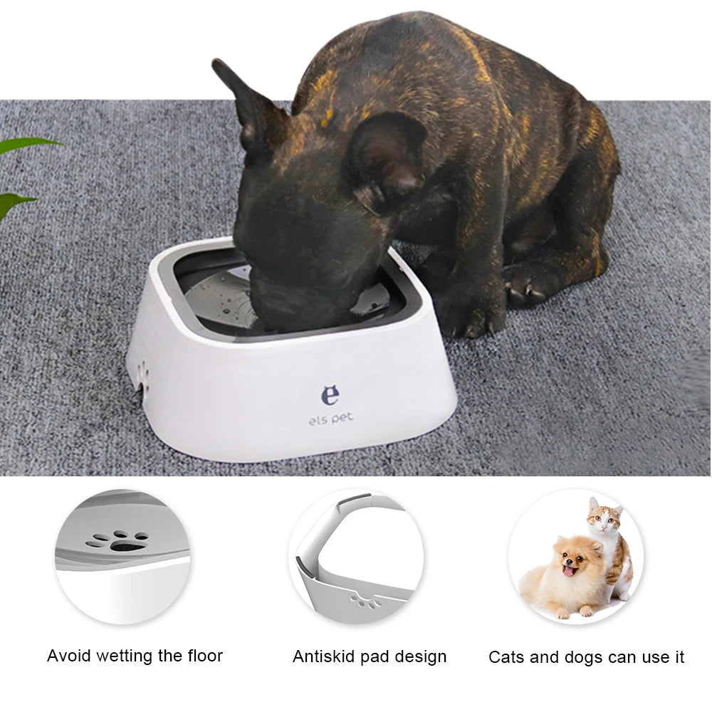 1.5L No-Spill Zero Splash Dog Water Bowl