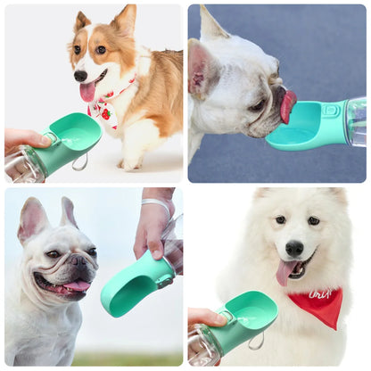 Leak Proof Portable Dog Water Bottle Drinking Feeder