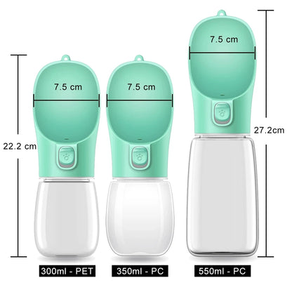 Leak Proof Portable Dog Water Bottle Drinking Feeder